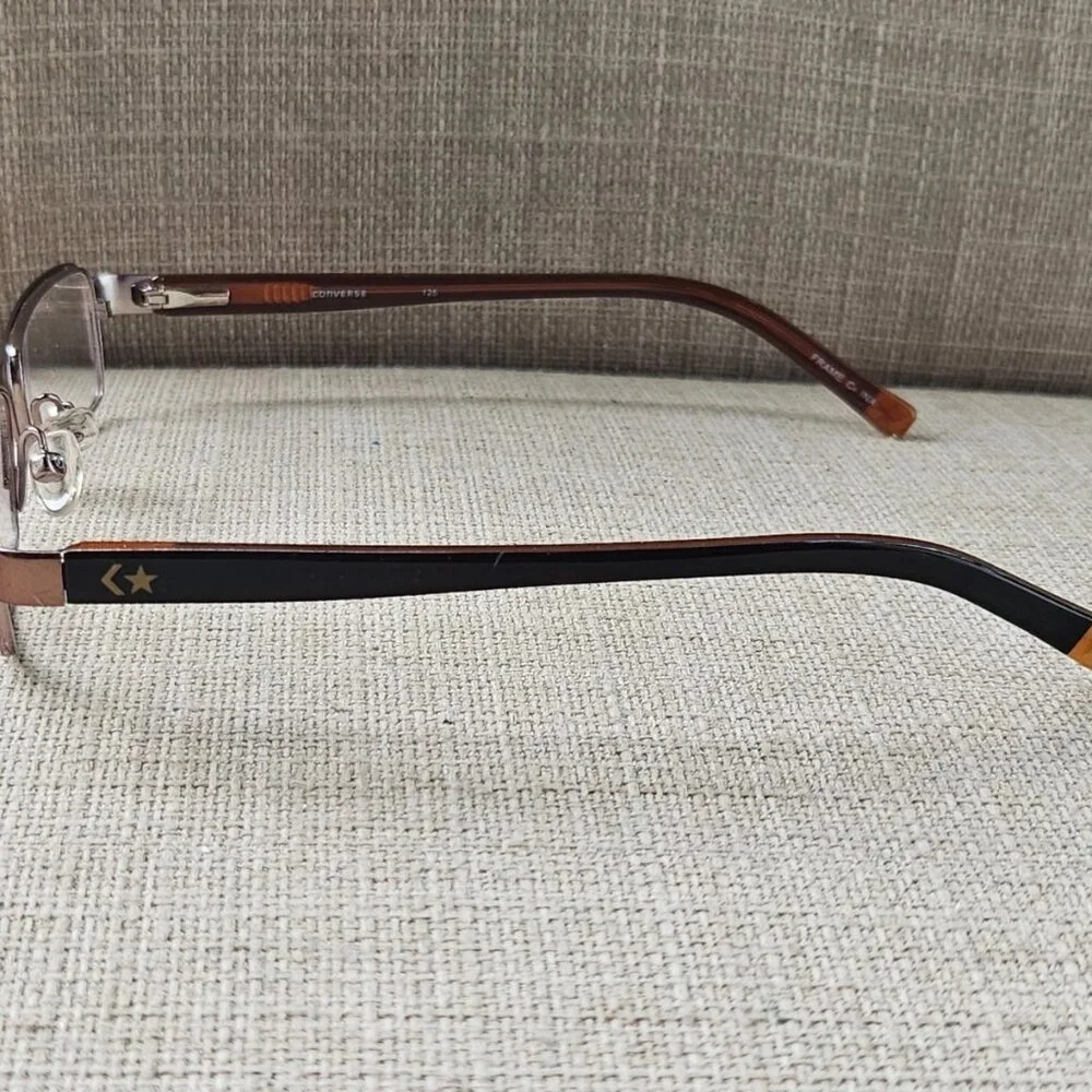 Converse Youth Kids Eyeglasses Frame ENERGY Brown 46[]16 125 Glasses NWT